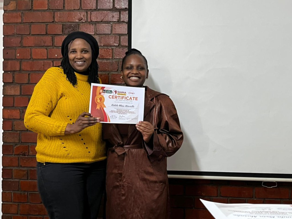 Receiving a certificate